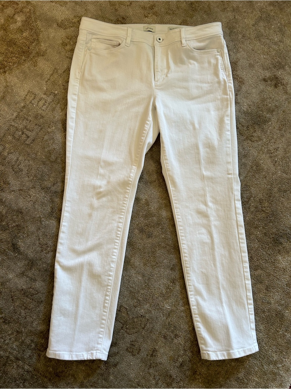 J. Jill White Authentic Fit Slim Ankle